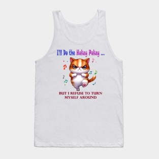 Angry Hokey Pokey Cat Tank Top